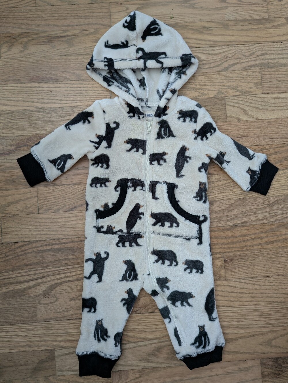 Hatley Bear-Print Bunting Suit